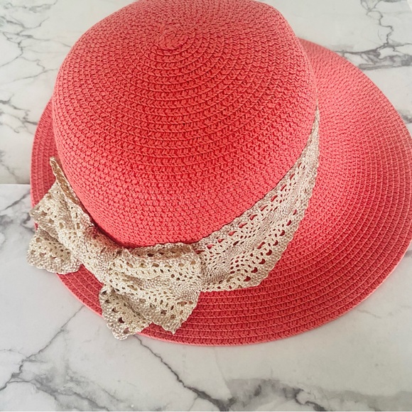 💕Pretty Sun/Beach Hat SZ OS - Picture 1 of 13